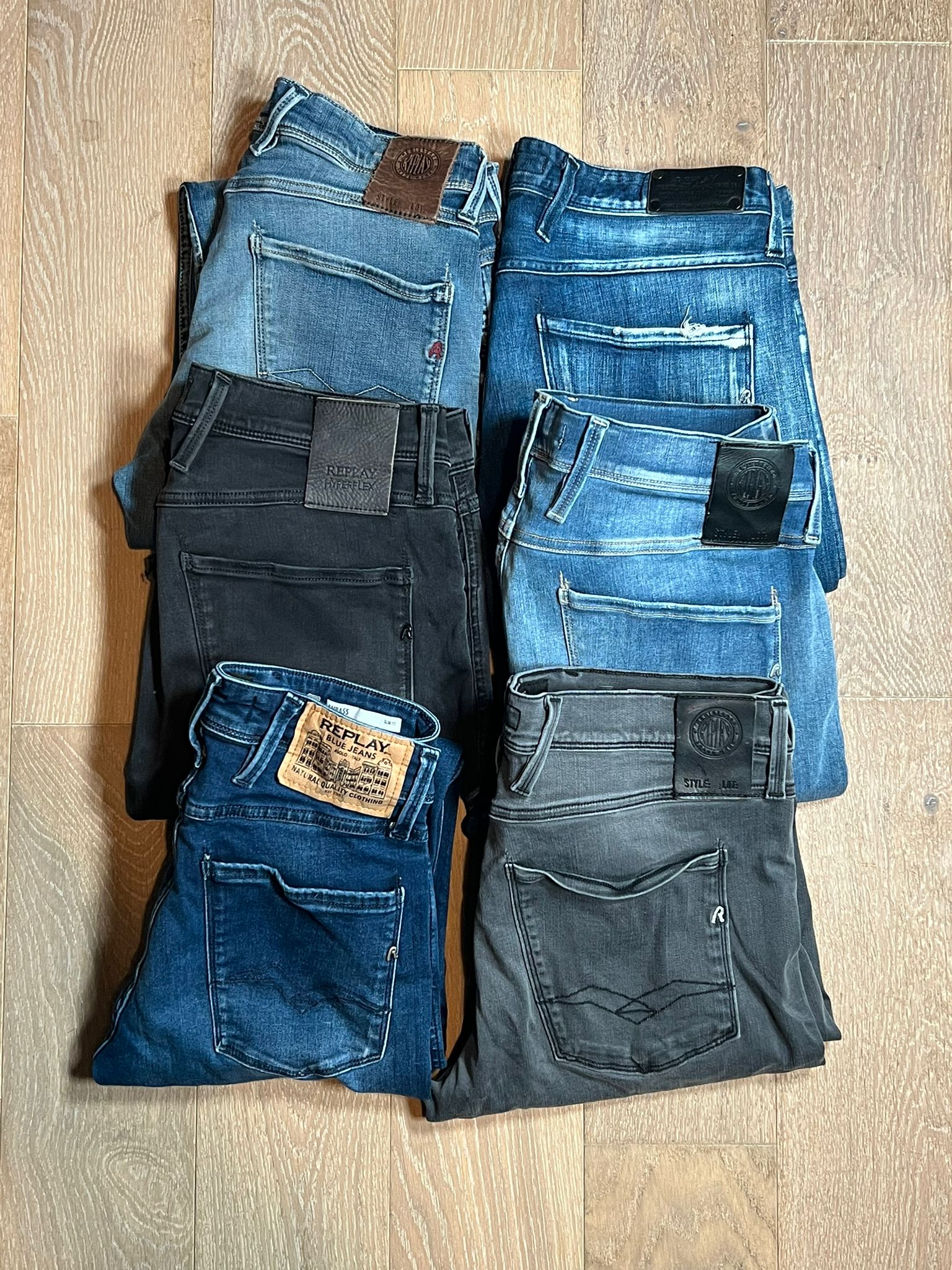 Replay Anbass Jeans Bulk x6