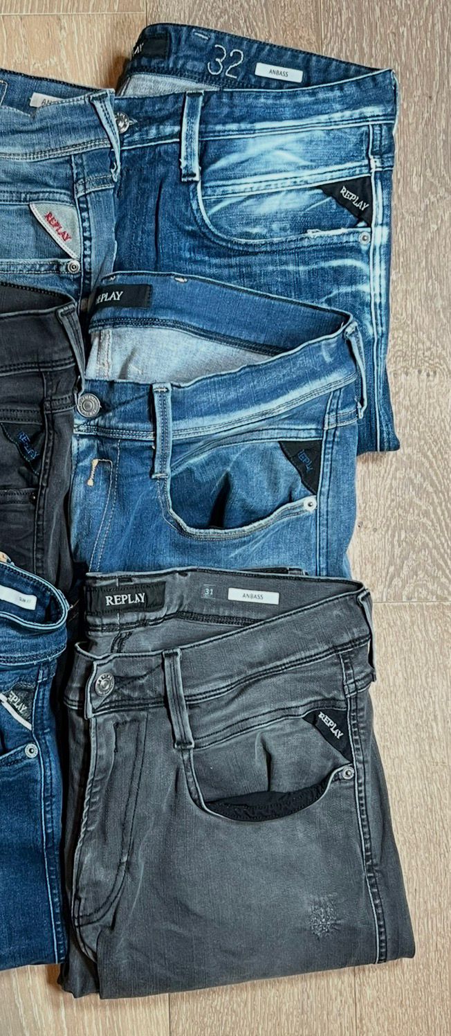 Replay Anbass Jeans Bulk x6