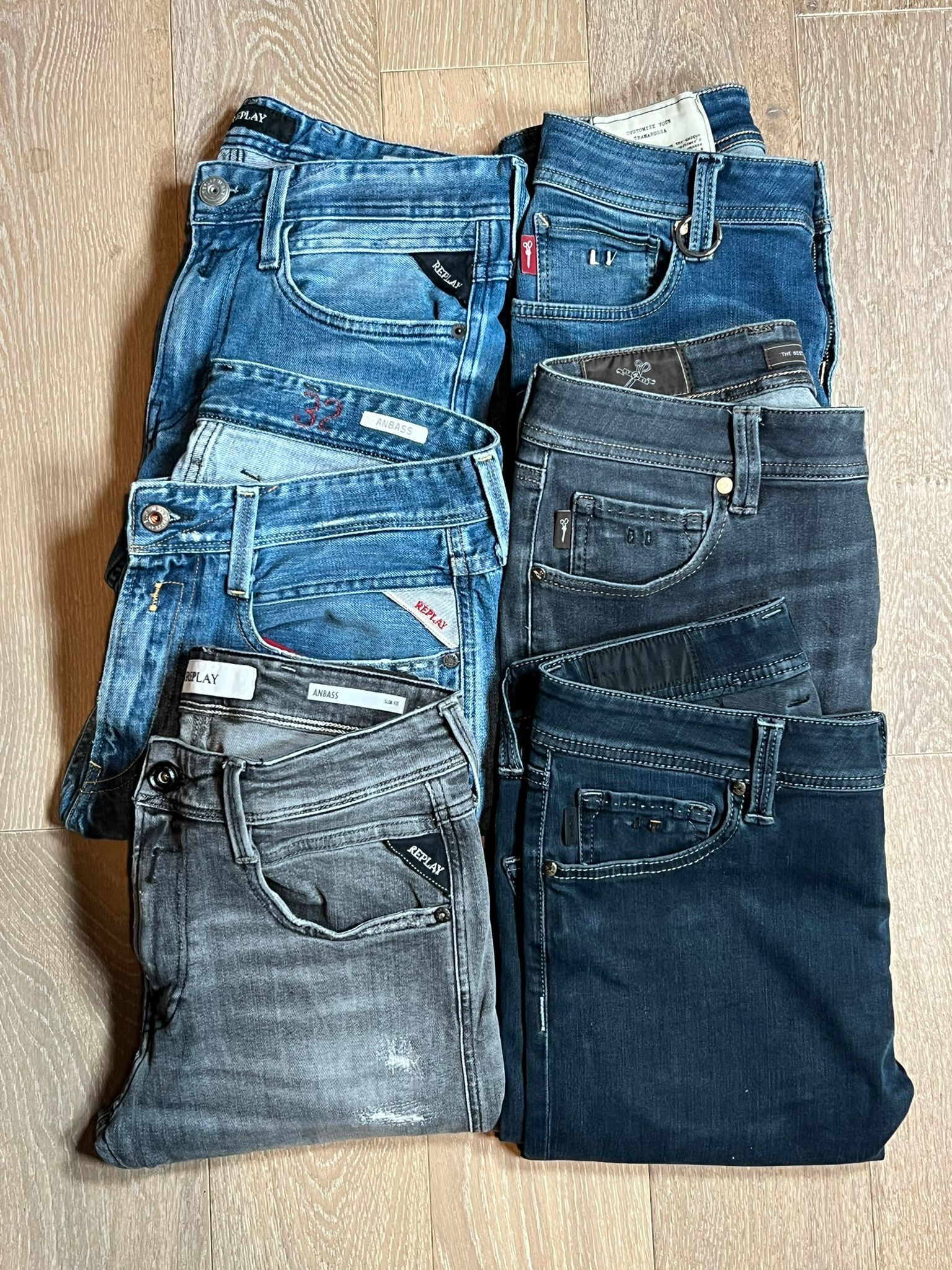 Replay Anbass Jeans Bulk x6