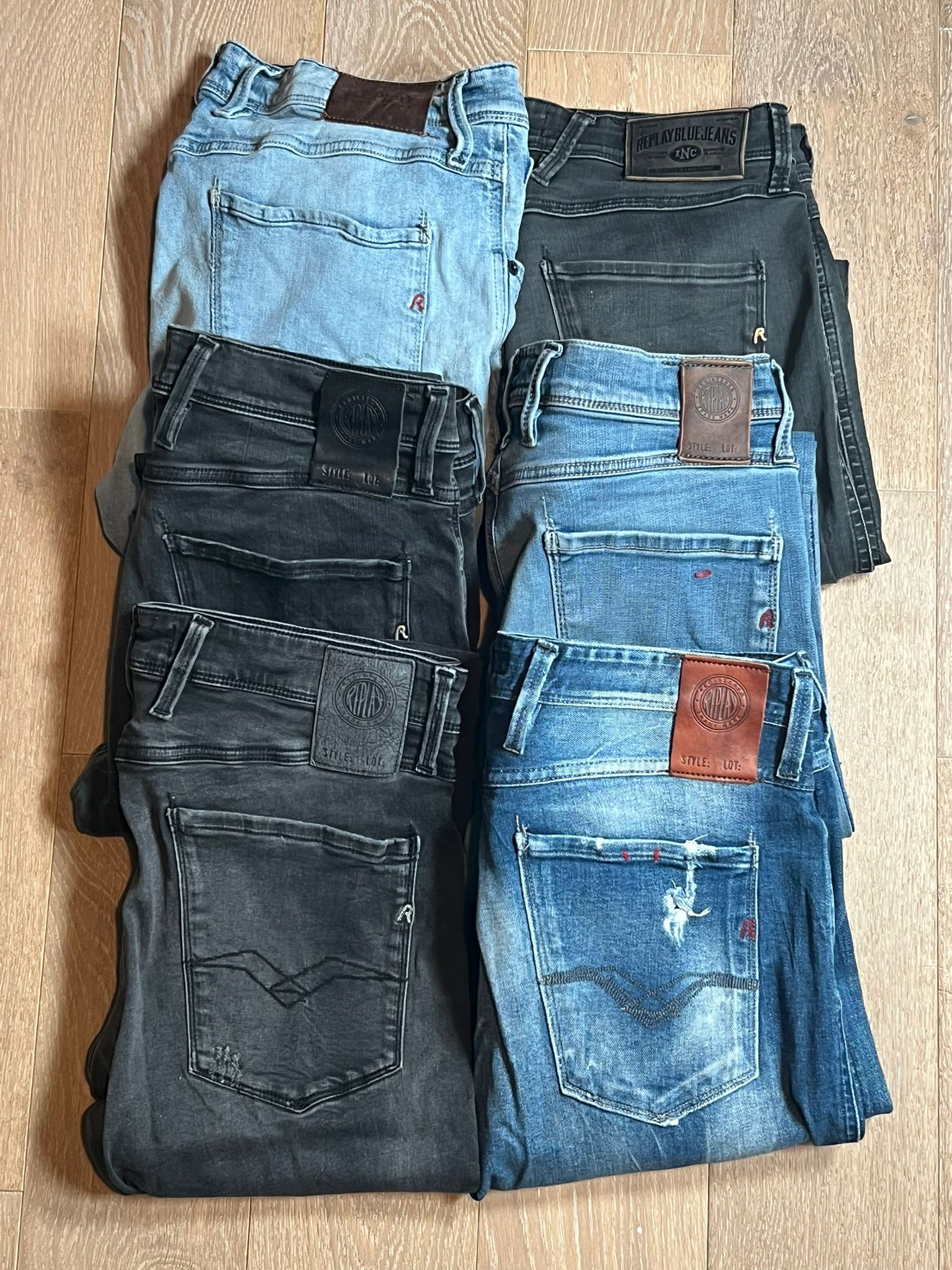 Replay Anbass Jeans Bulk x6