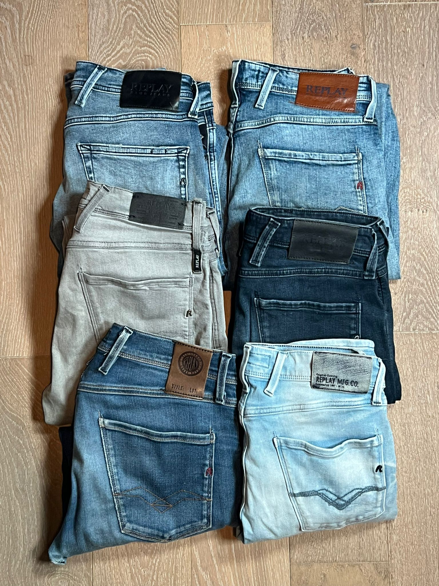 Replay Anbass Jeans Bulk x6