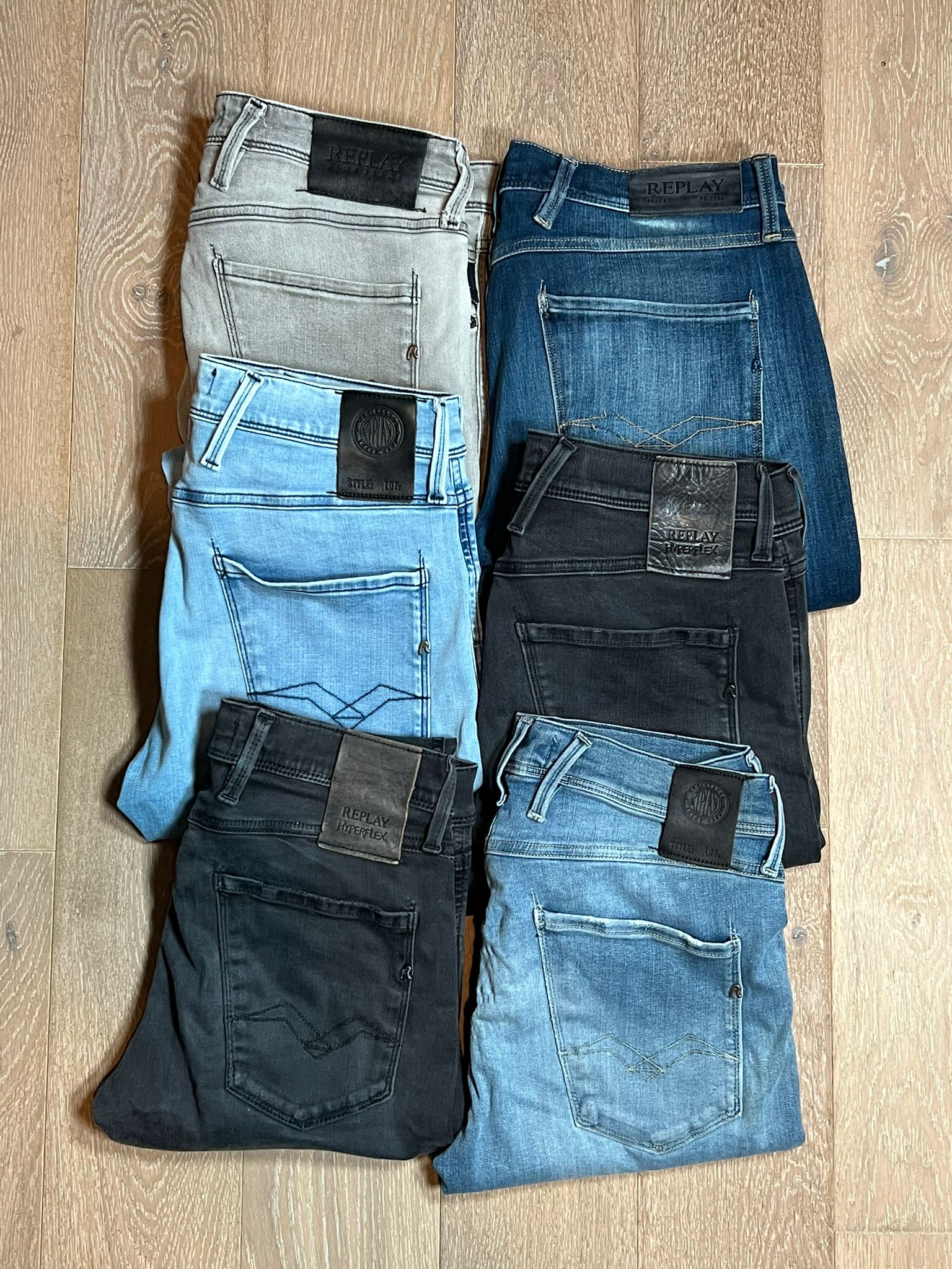 Replay Anbass Jeans Bulk x6