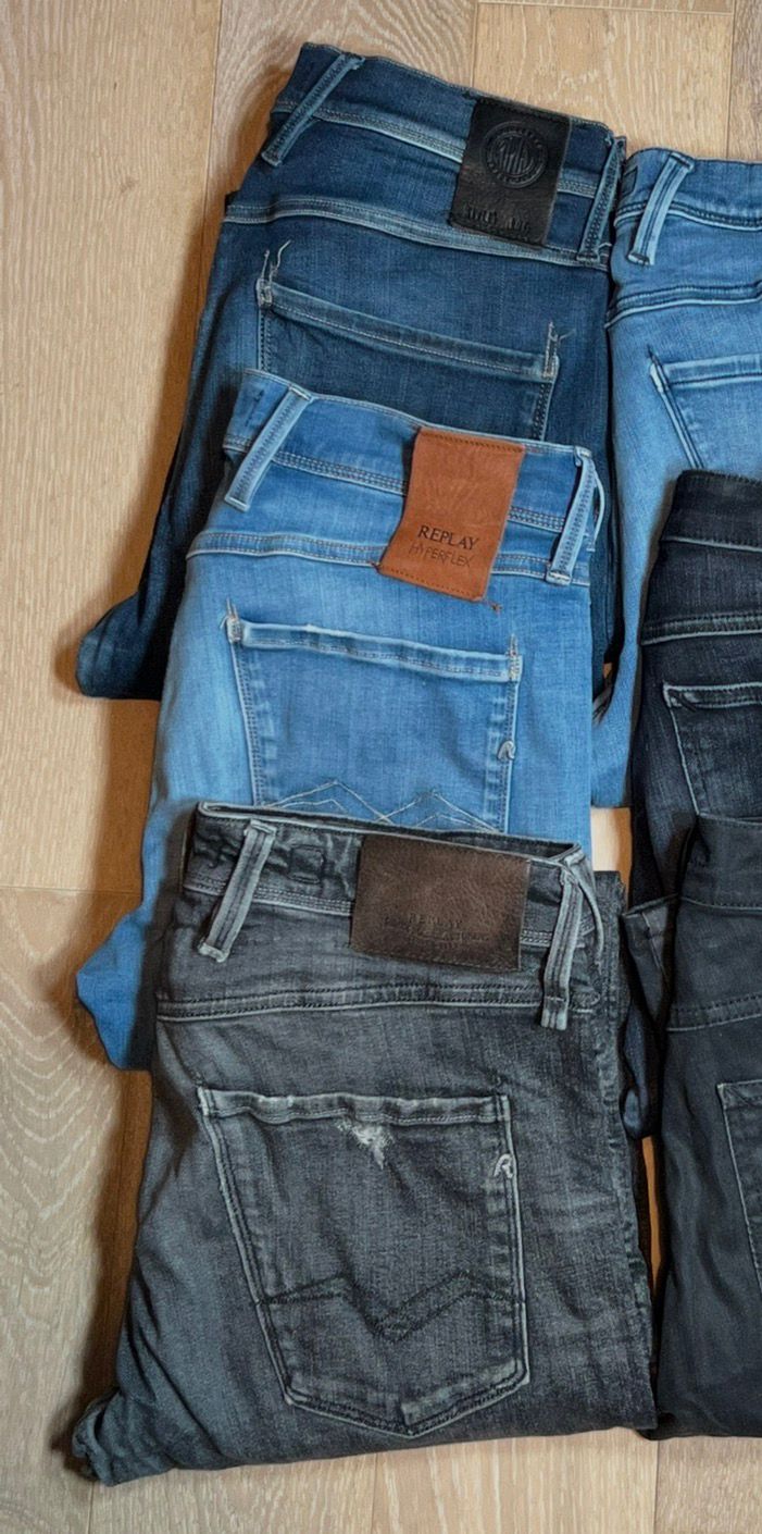 Replay Anbass / Nudie Jeans Bulk x6