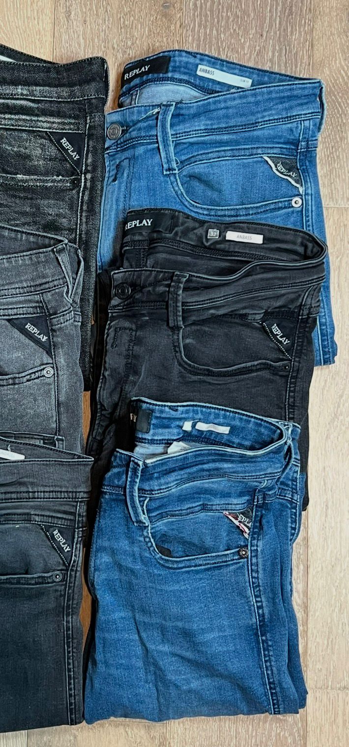 Replay Jeans Bulk x6