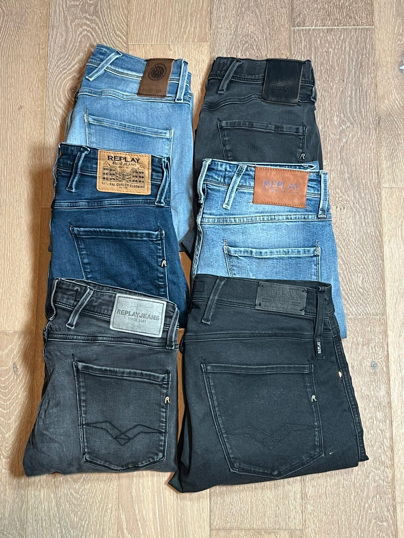Replay Anbass Jeans Bulk x6