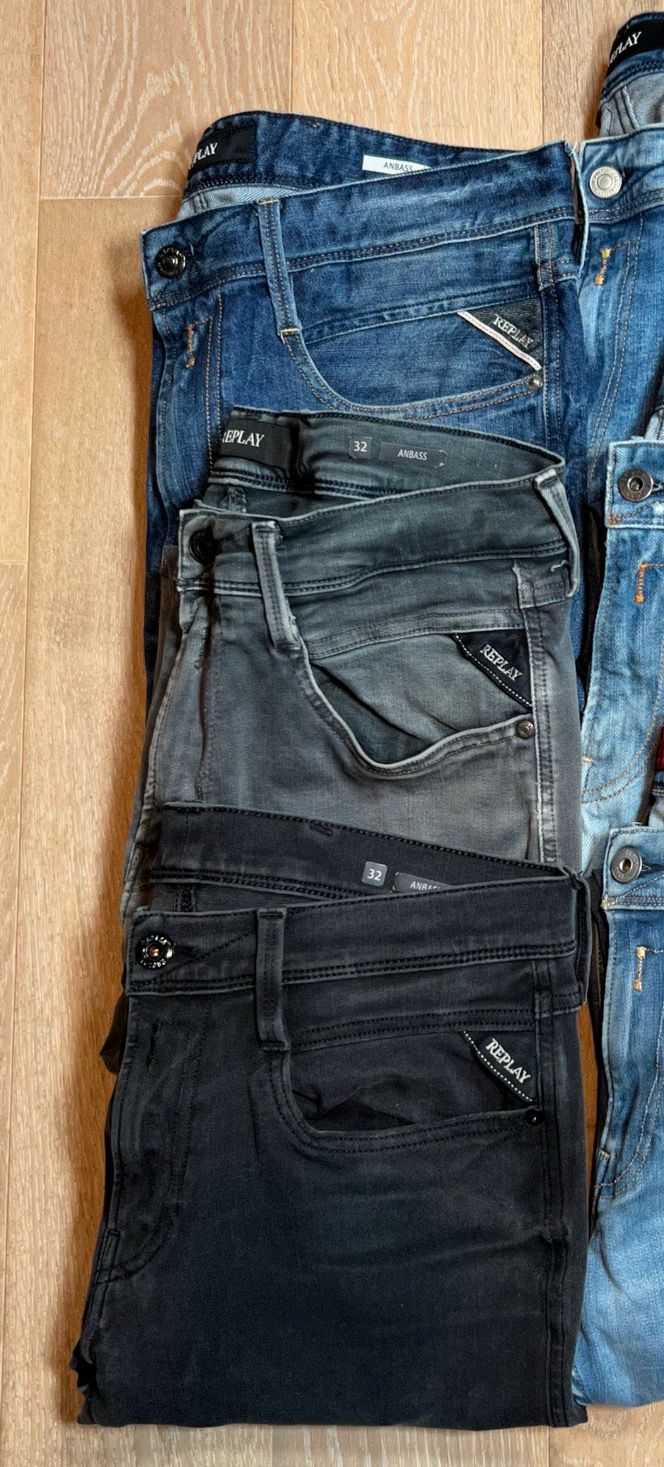 Replay Anbass Jeans Bulk x6