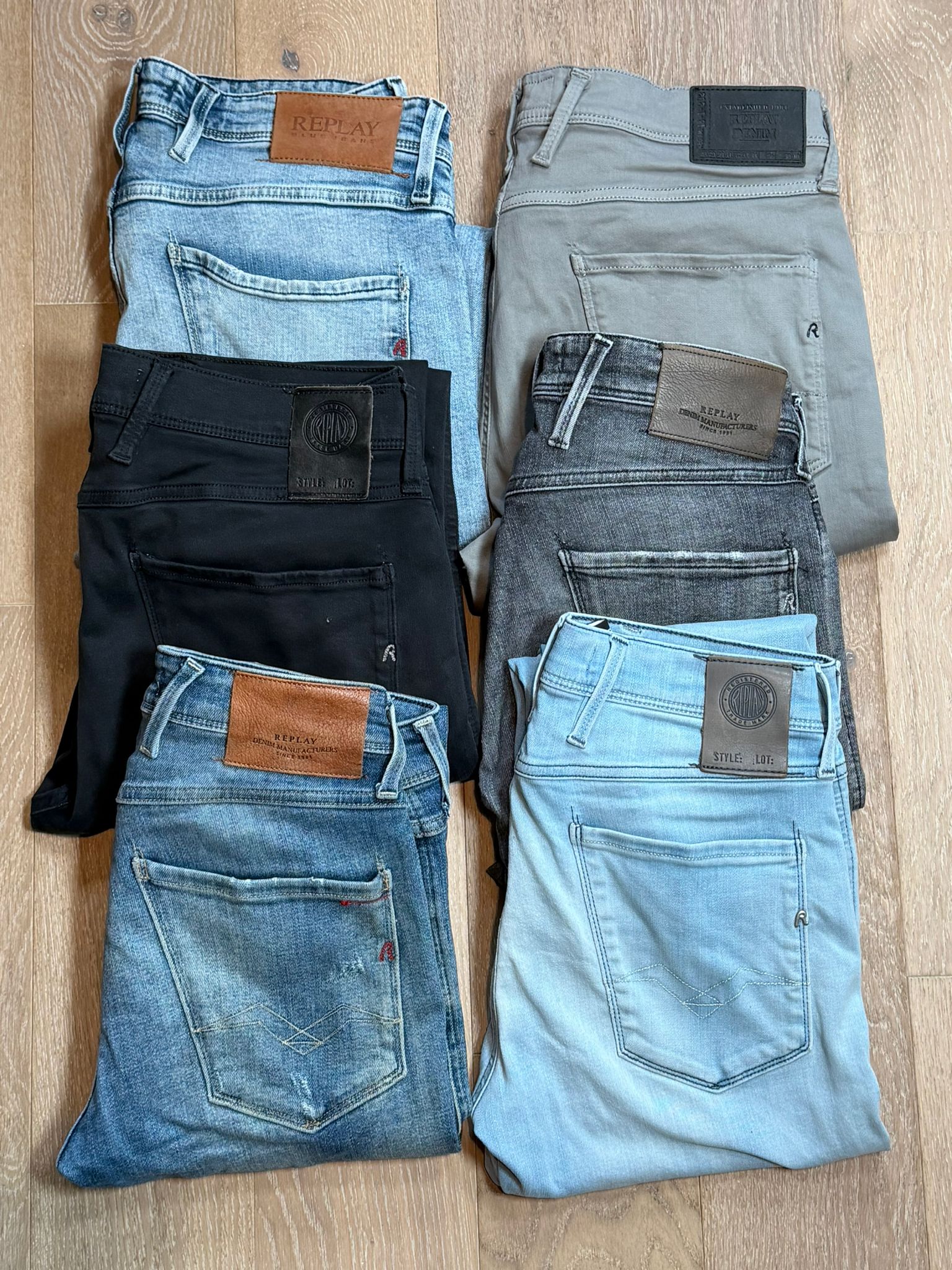 Replay Anbass Jeans Bulk x6