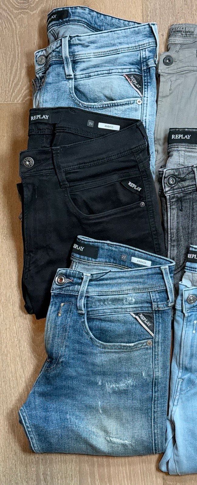 Replay Anbass Jeans Bulk x6