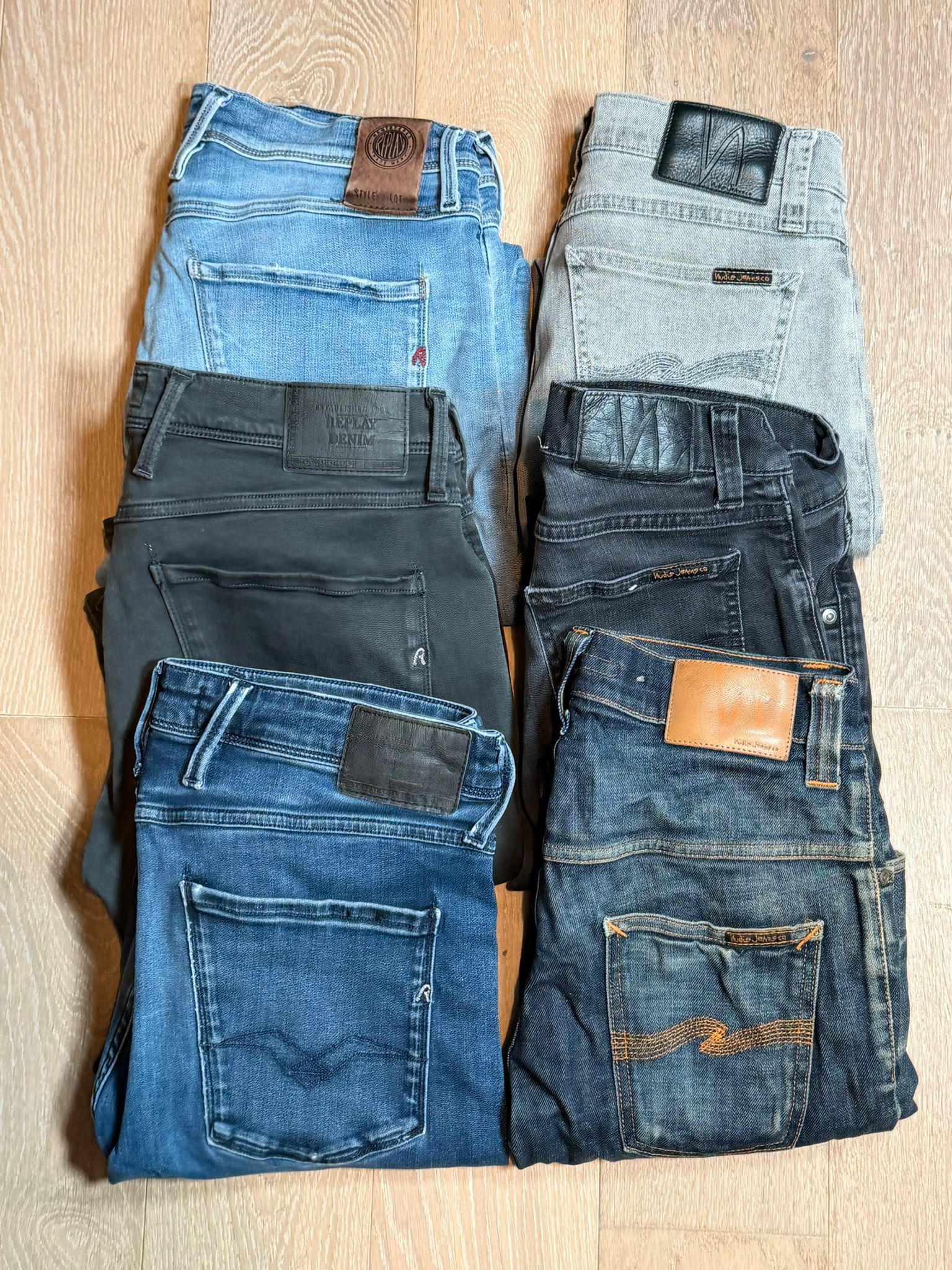 Replay Anbass / Nudie Jeans Bulk x6