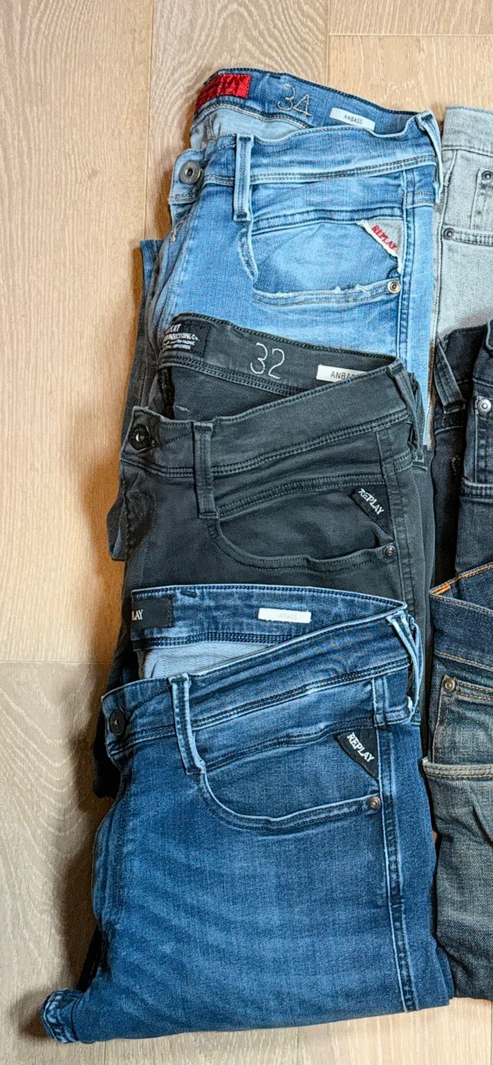 Replay Anbass / Nudie Jeans Bulk x6