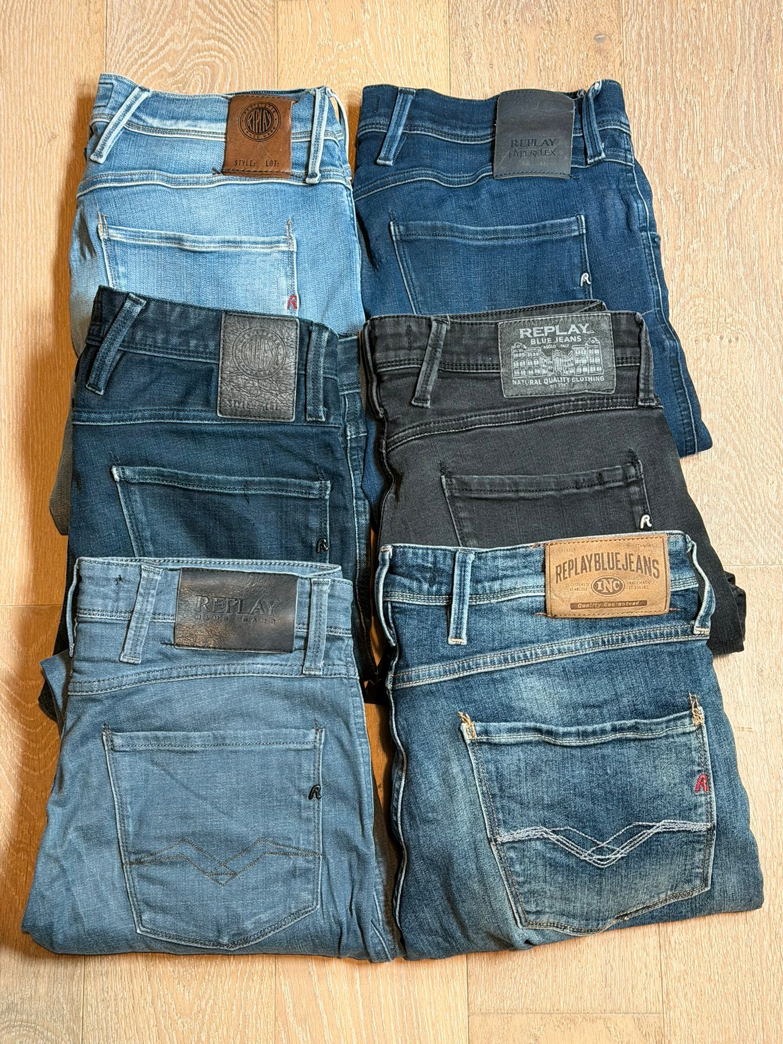 Replay Anbass Jeans Bulk x6