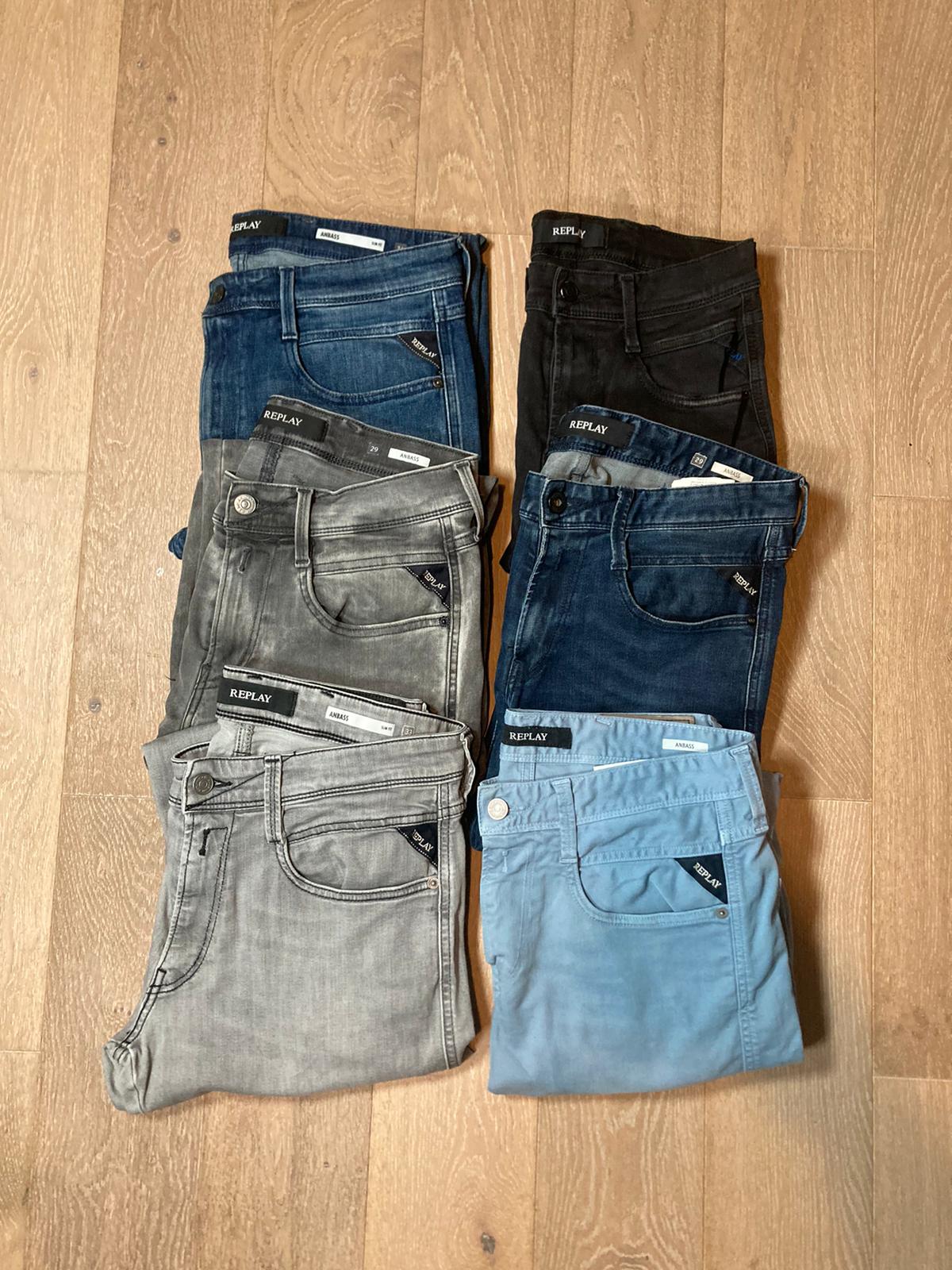 Replay Anbass Jeans Bulk x6