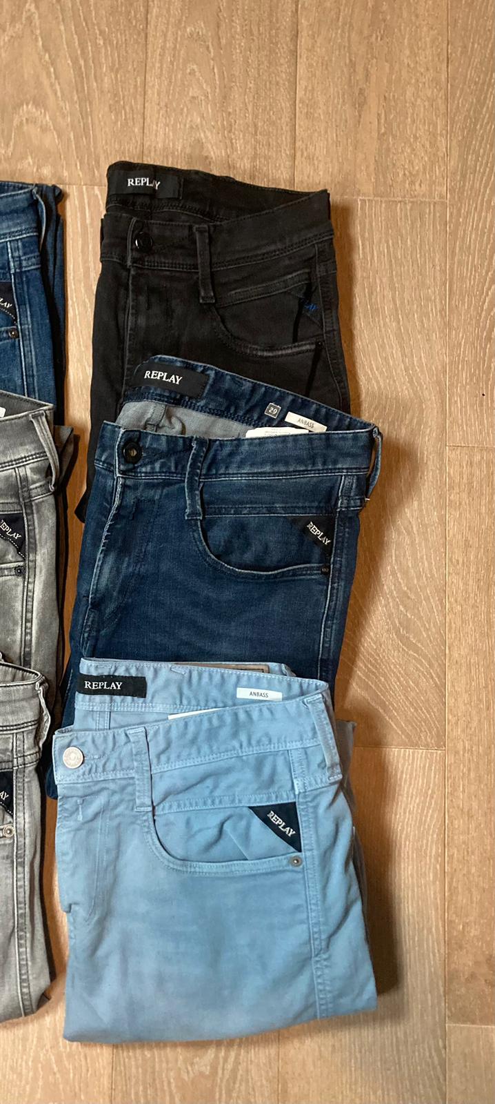Replay Anbass Jeans Bulk x6
