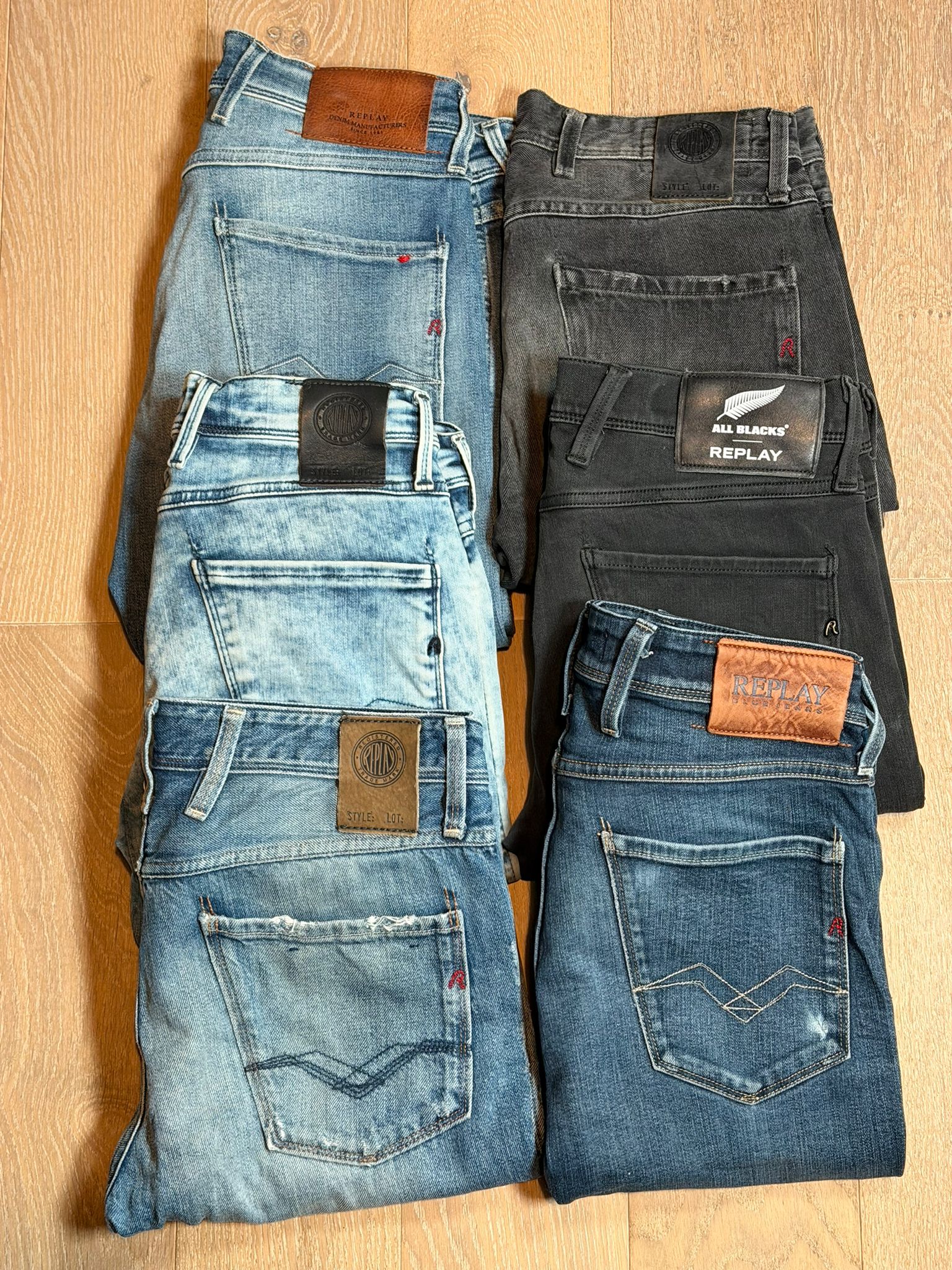 Replay Anbass Jeans Bulk x6