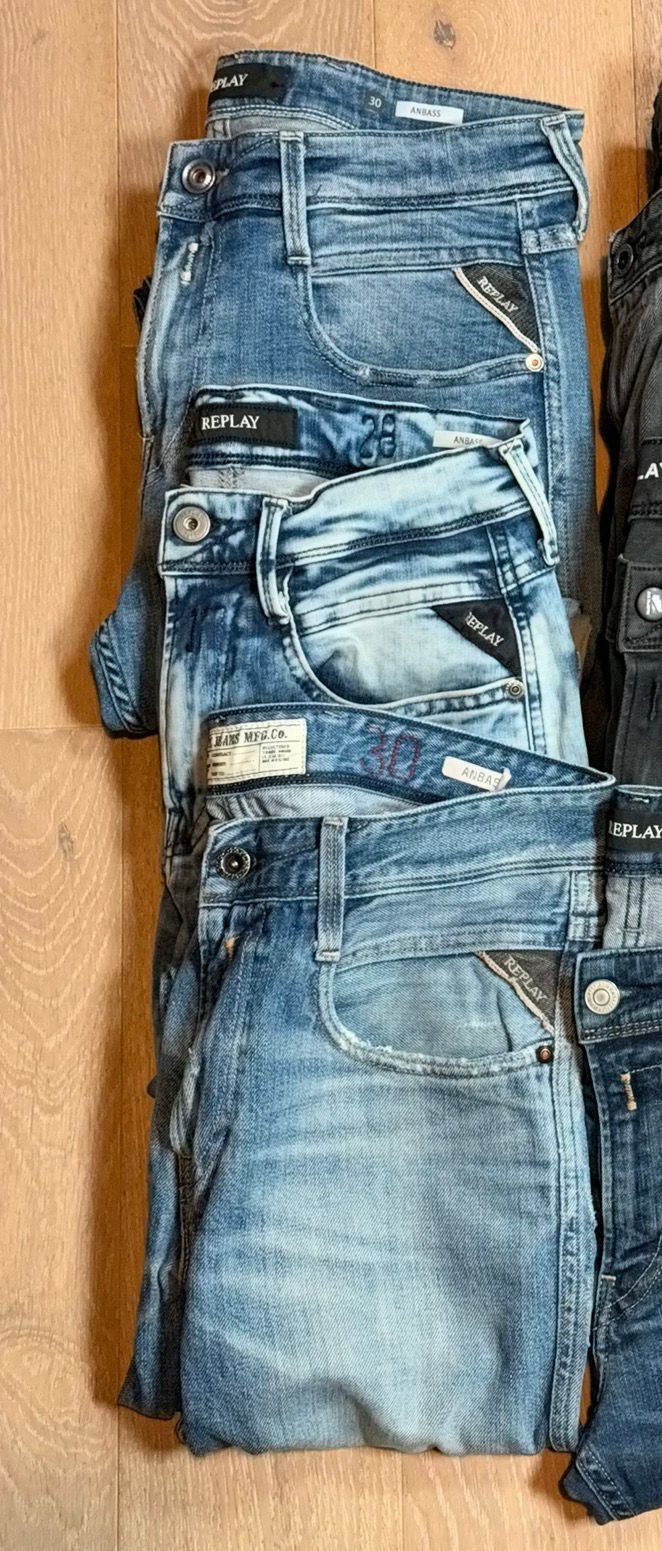 Replay Anbass Jeans Bulk x6