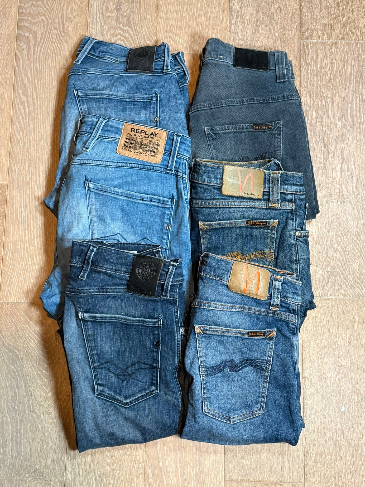 Replay Anbass / Nudie Jeans Bulk x6