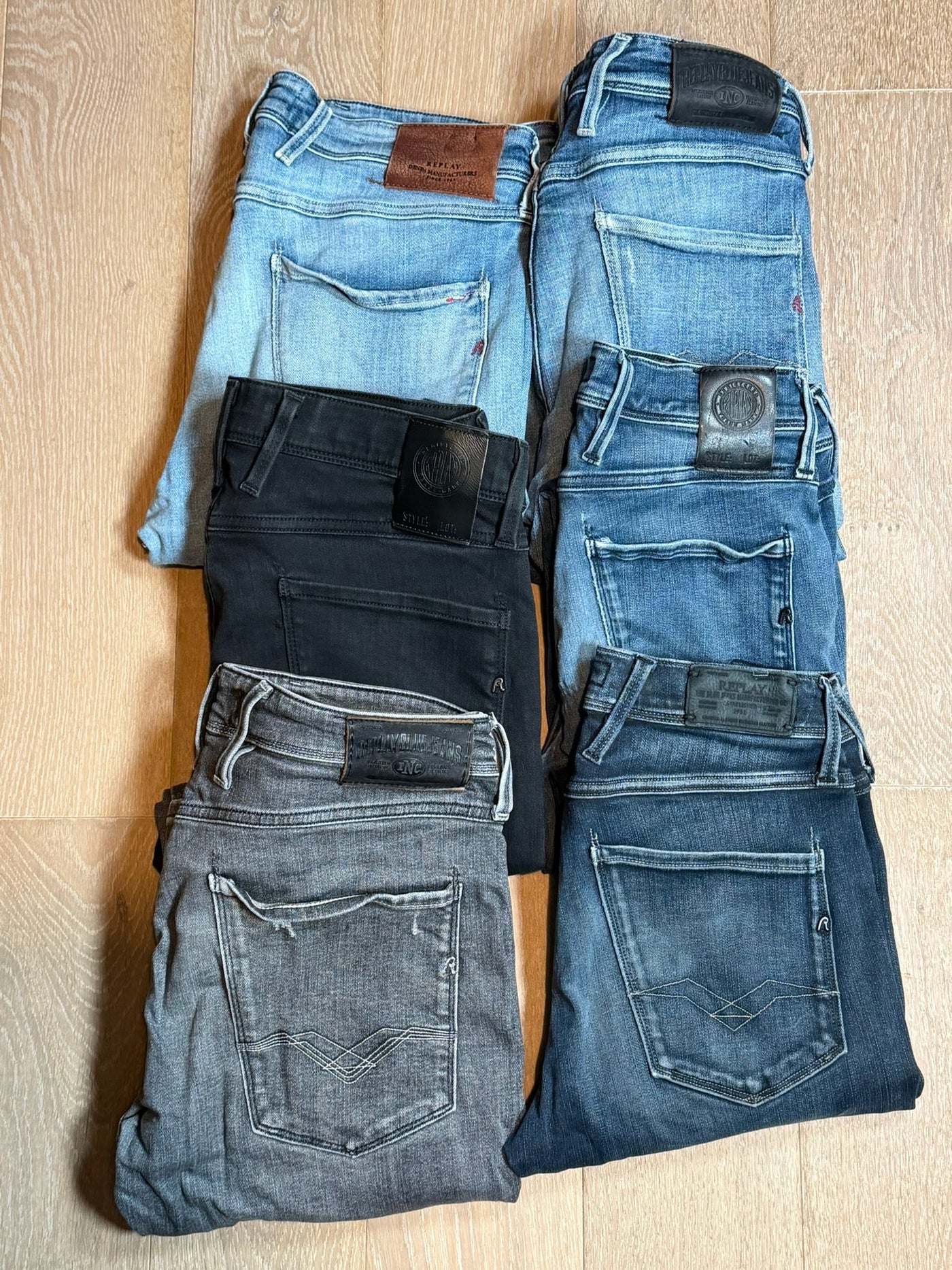 Replay Anbass Jeans Bulk x6