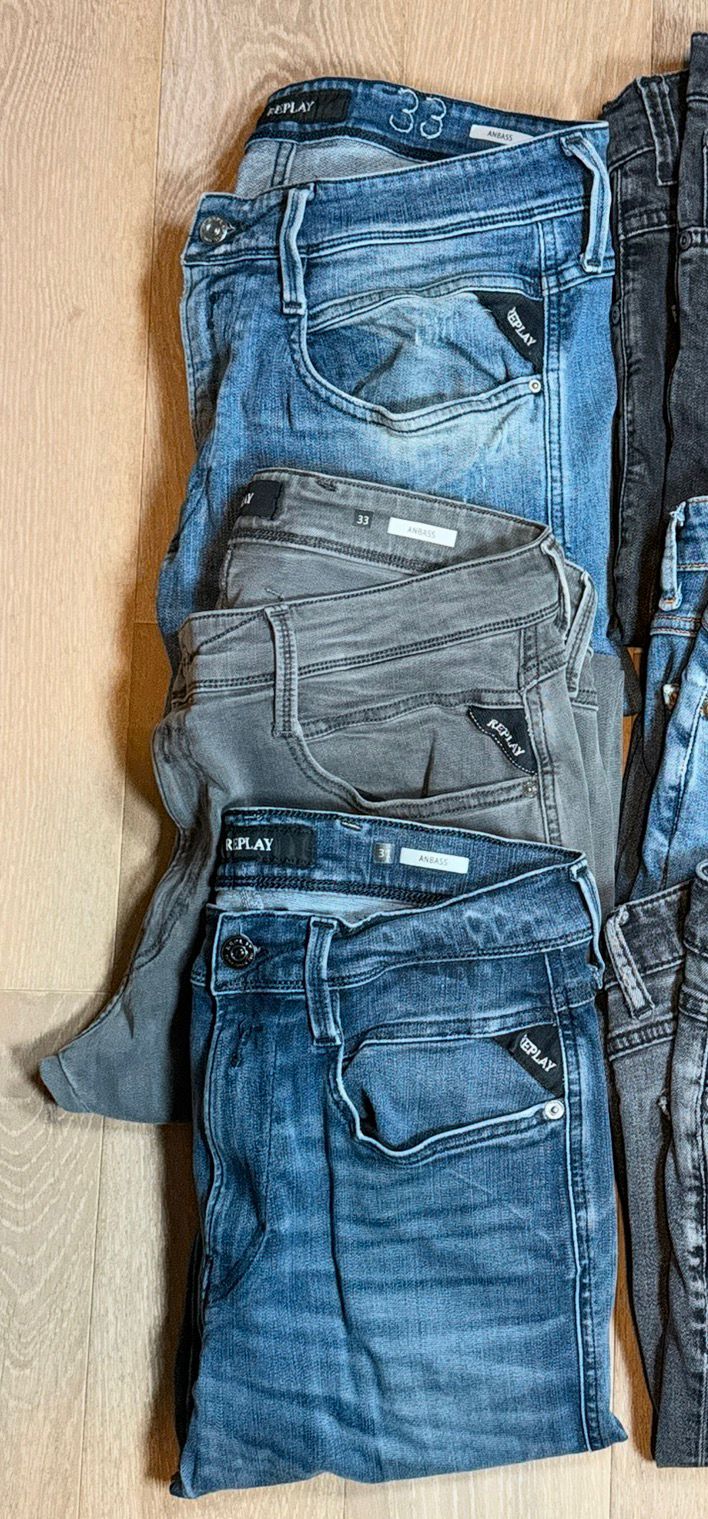 Replay Anbass / Nudie Jeans Bulk x6
