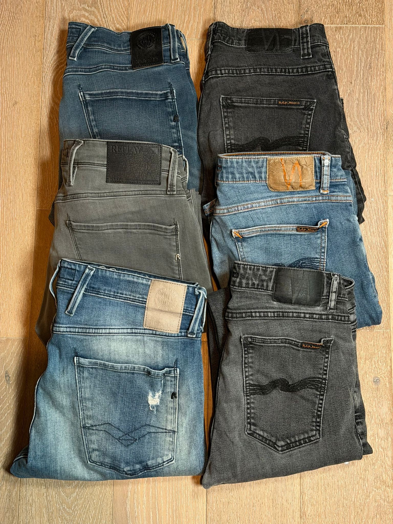 Replay Anbass / Nudie Jeans Bulk x6