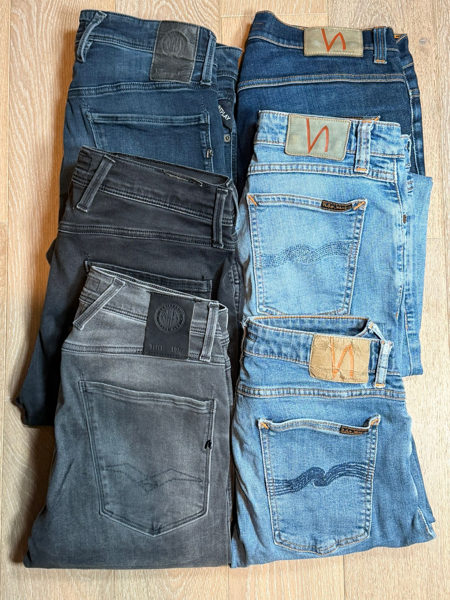 Replay Anbass / Nudie Jeans Bulk x6
