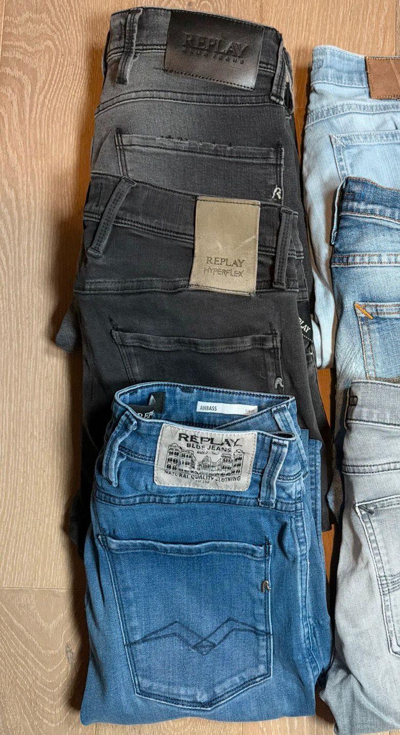 Replay Anbass / Nudie Jeans Bulk x6
