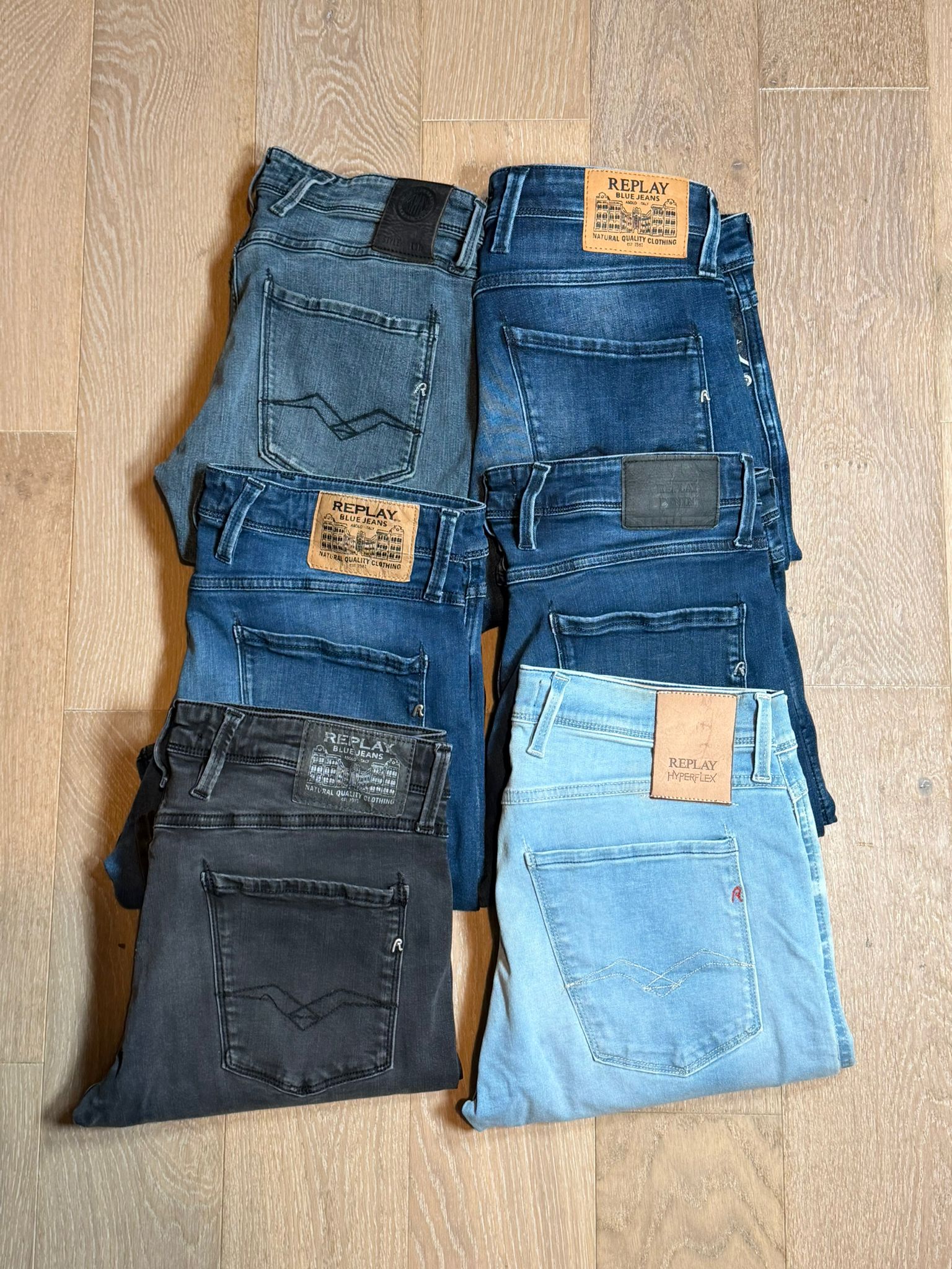 Replay Anbass Jeans Bulk x6