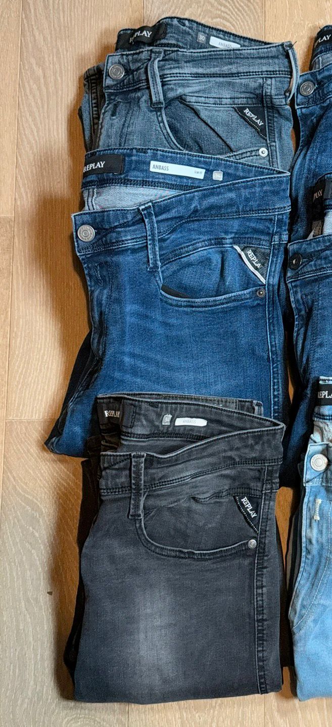 Replay Anbass Jeans Bulk x6