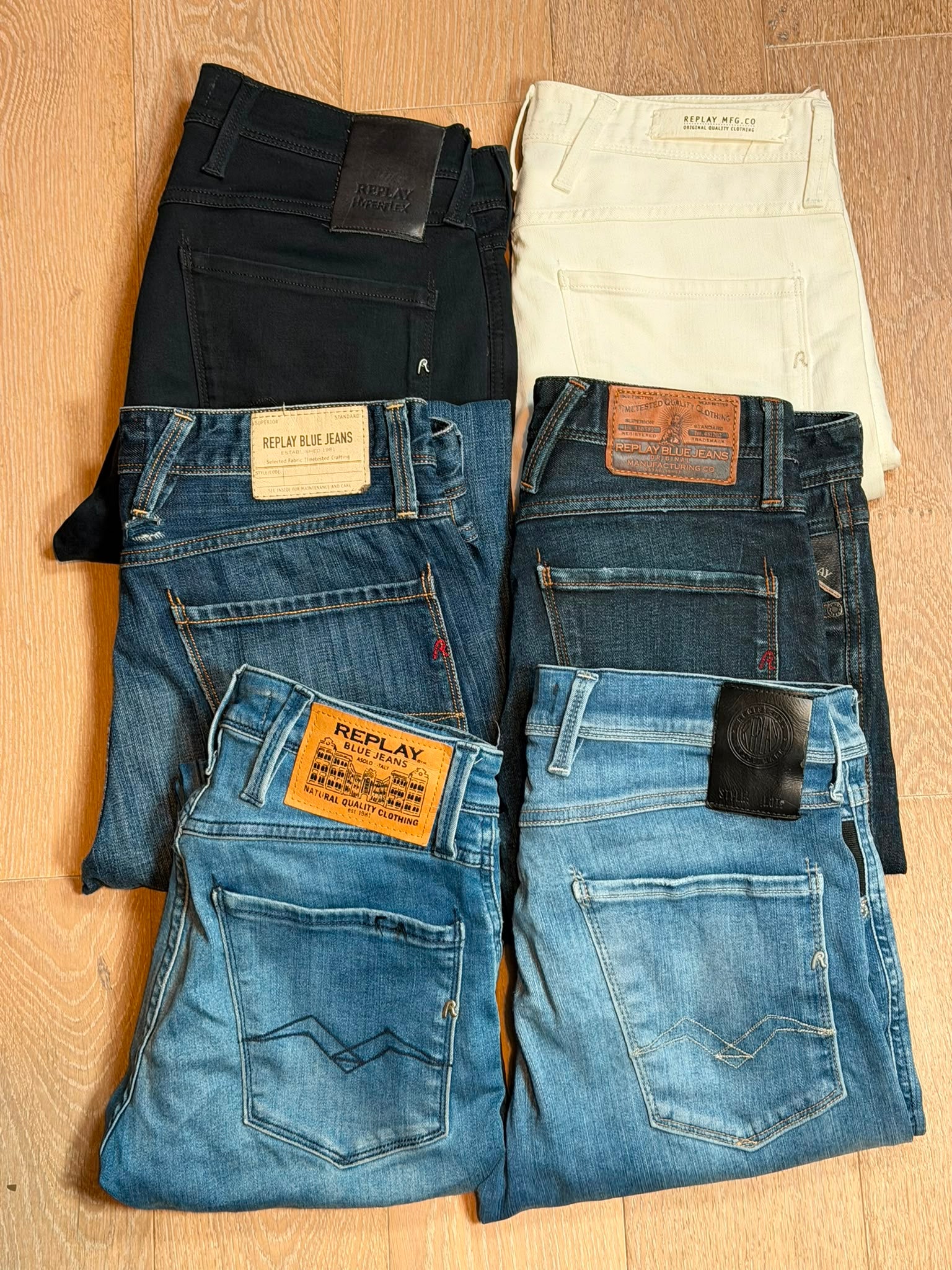 Replay Anbass Jeans Bulk x6
