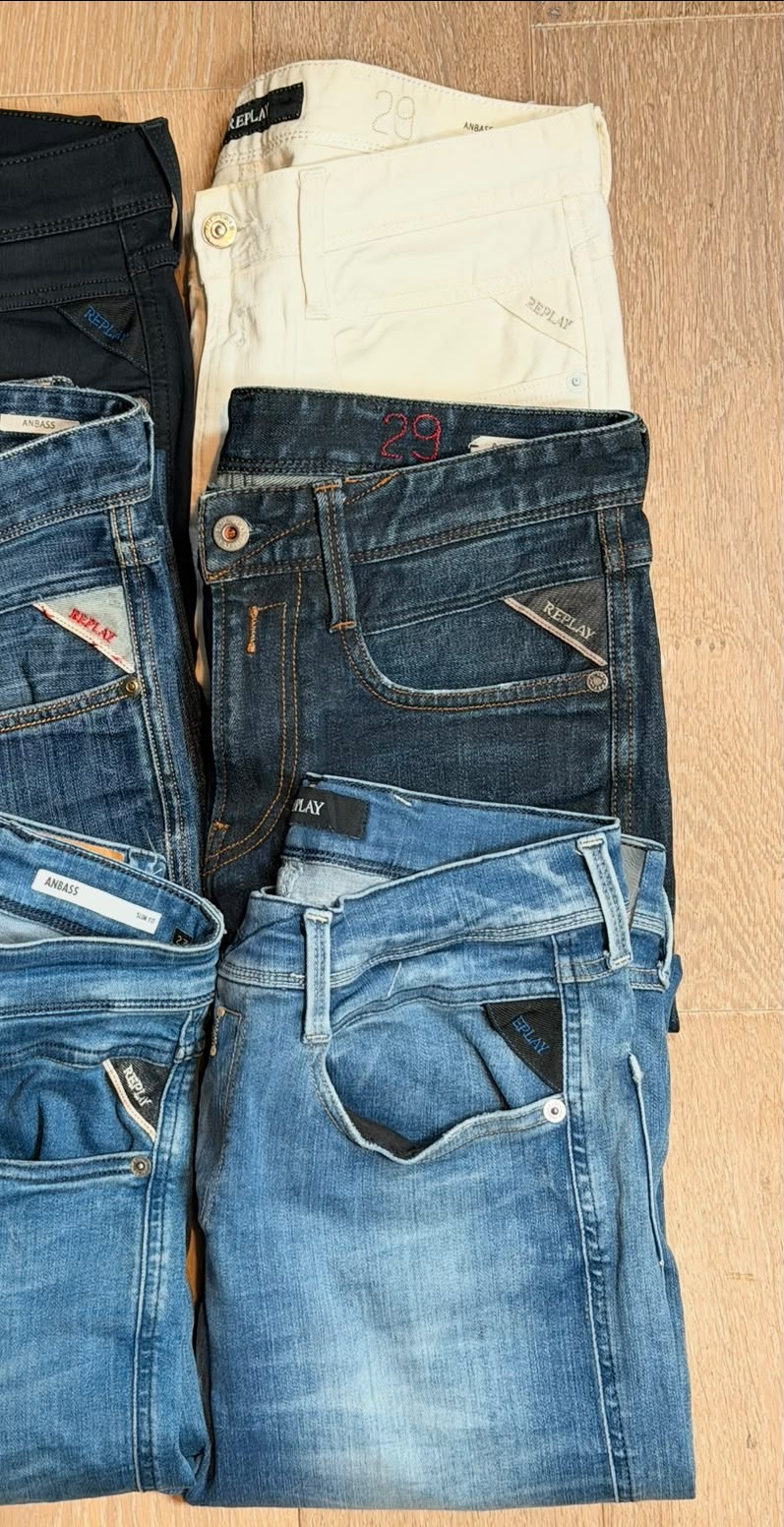 Replay Anbass Jeans Bulk x6