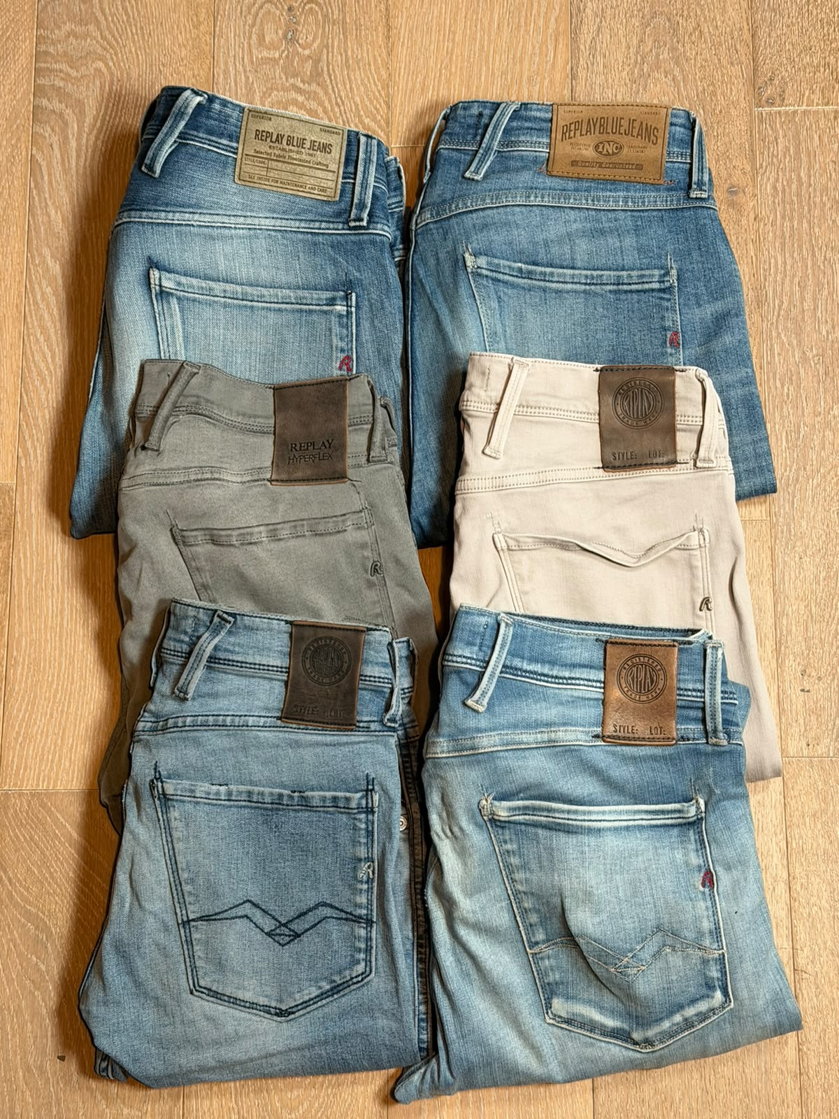 Replay Anbass Jeans Bulk x6