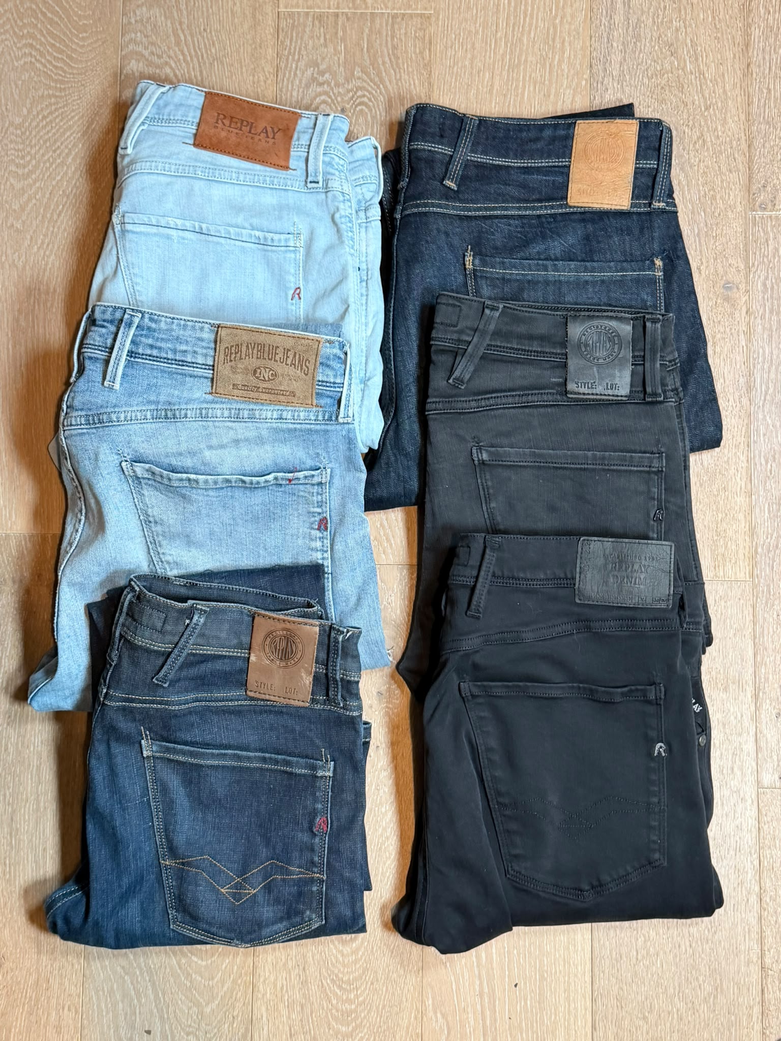 Replay Anbass Jeans Bulk x6