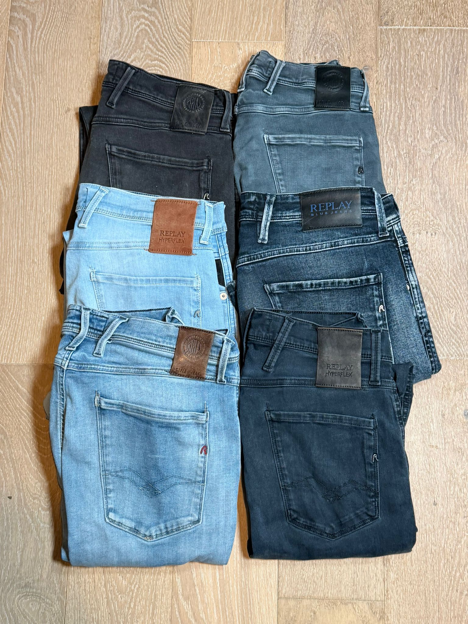 Replay Anbass Jeans Bulk x6