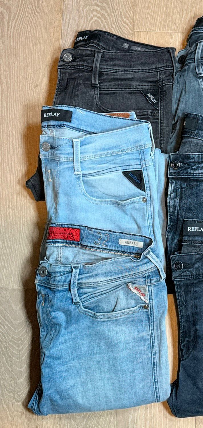 Replay Anbass Jeans Bulk x6
