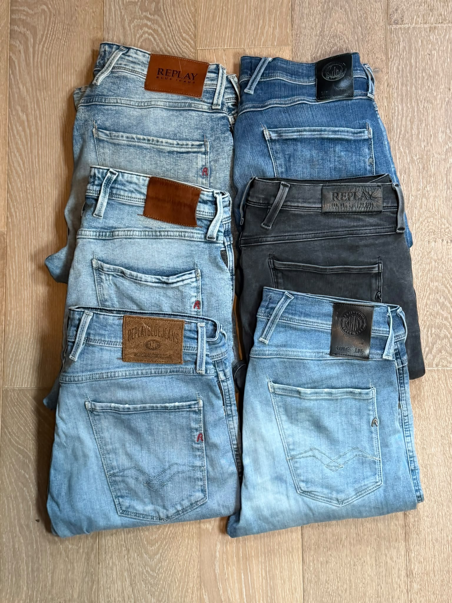 Replay Anbass Jeans Bulk x6