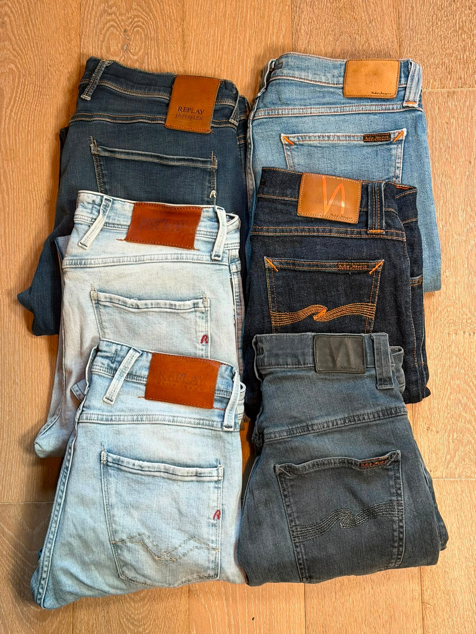Replay Anbass / Nudie Jeans Bulk x6