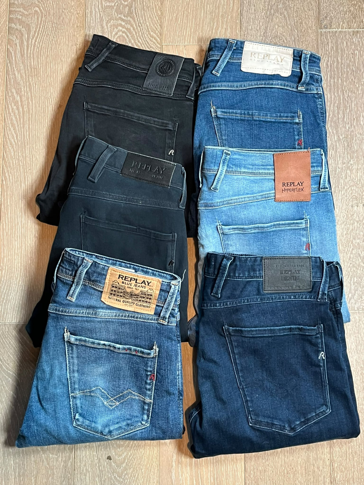 Replay Anbass Jeans Bulk x6