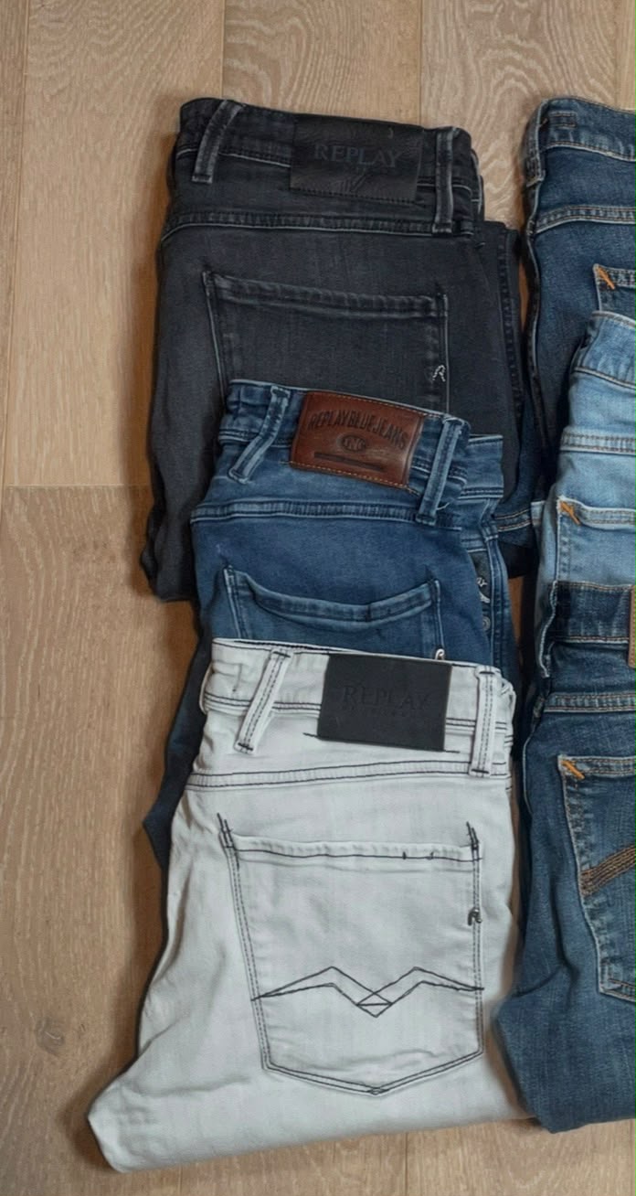 Replay Anbass & Nudie Jeans bulk x6