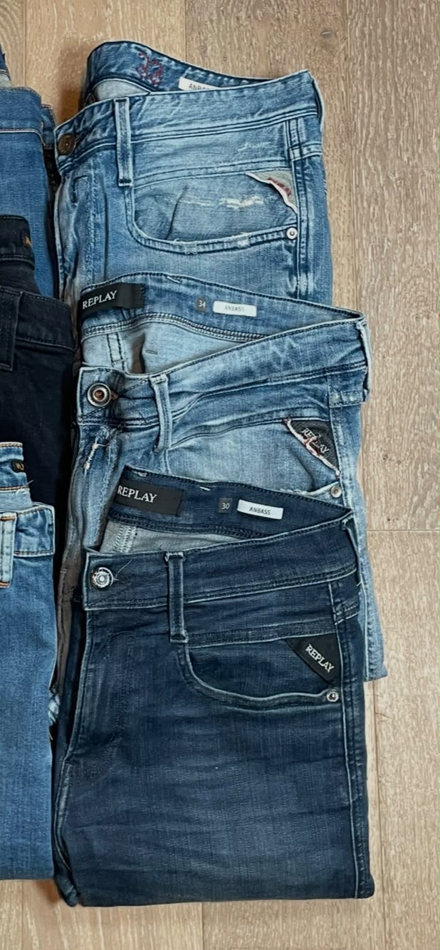 Replay Anbass & Nudie Jeans x6