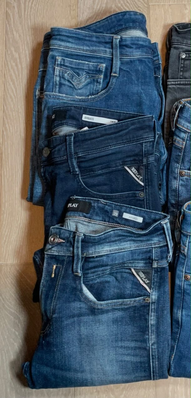 Replay Anbass & Nudie Jeans x6