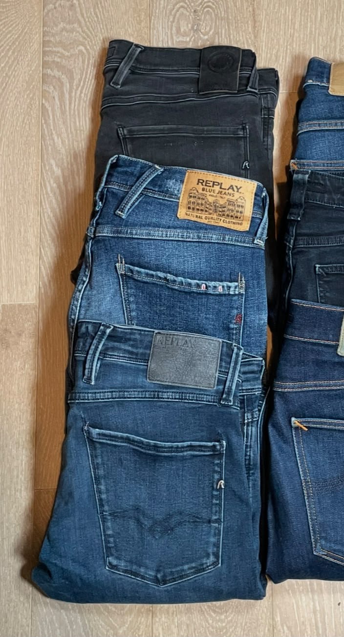 Replay Anbass & Nudie Jeans x6
