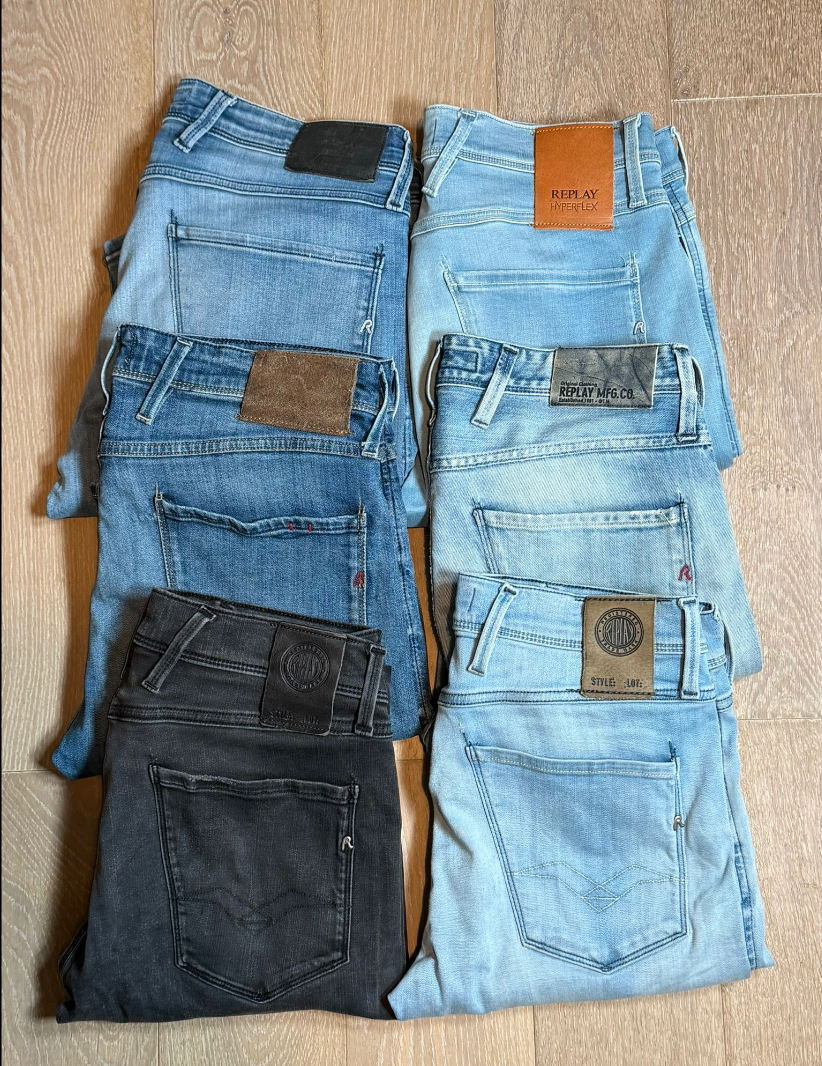 Replay Jeans Bulk x6