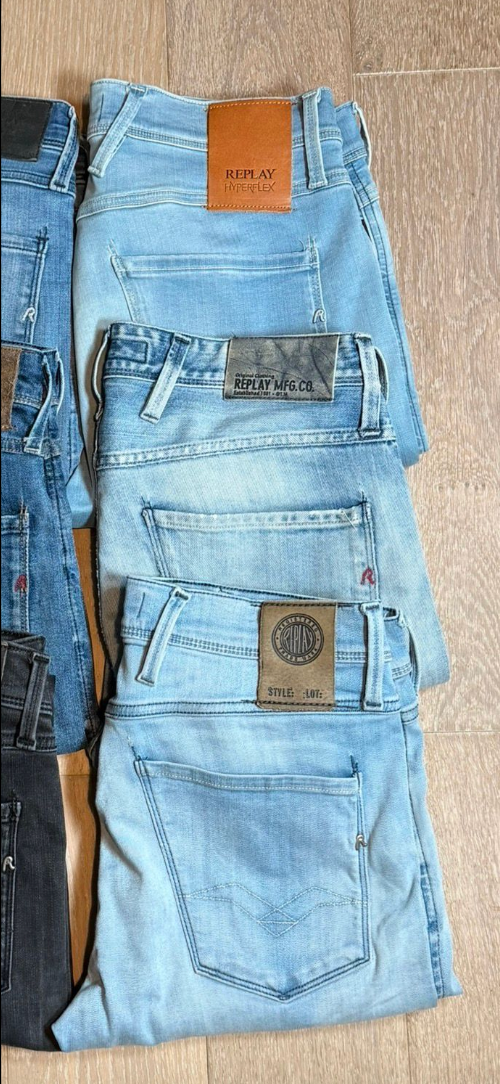 Replay Jeans Bulk x6