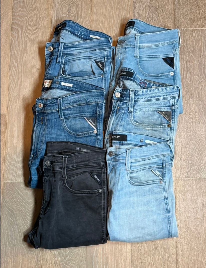 Replay Jeans Bulk x6