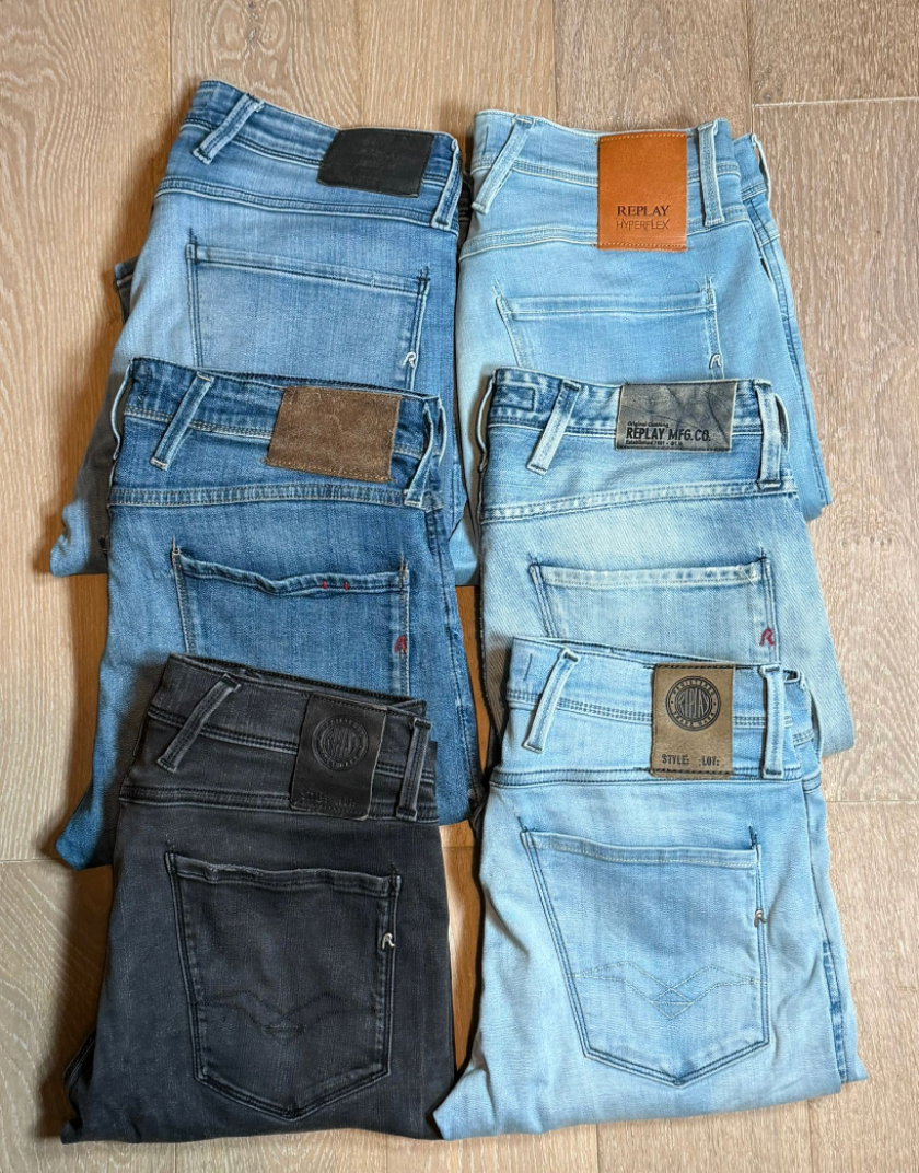 Replay Jeans Bulk x6