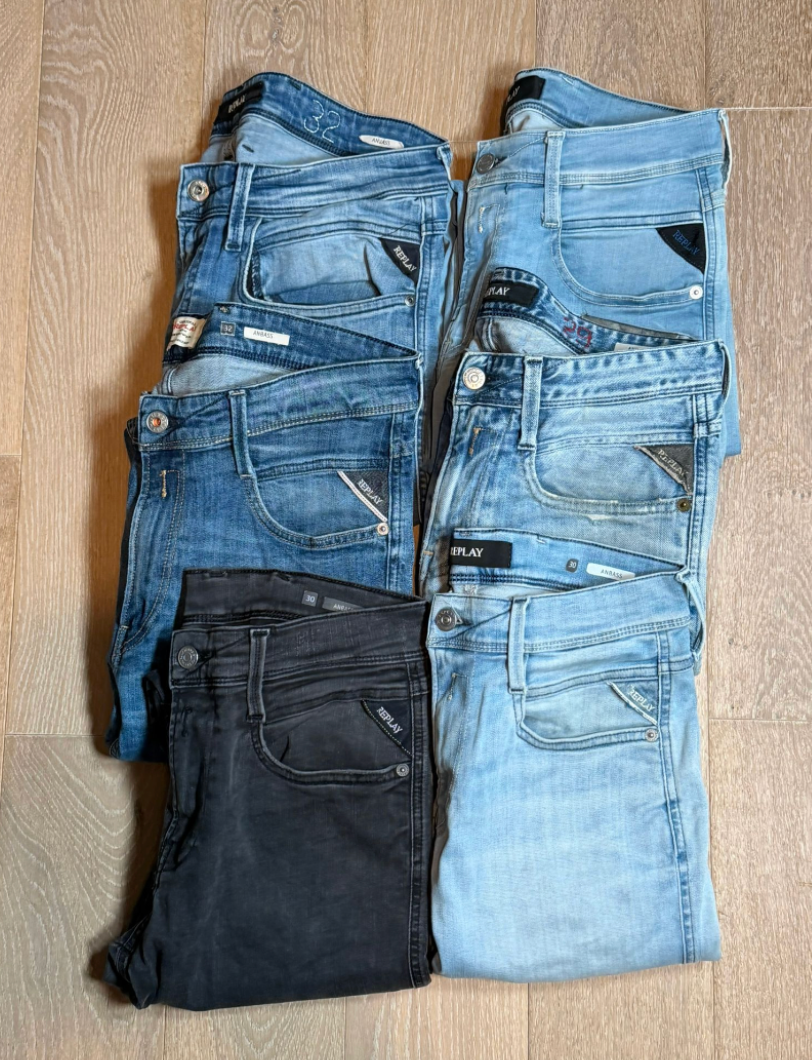 Replay Jeans Bulk x6