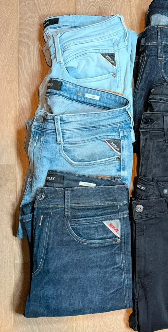 Replay Anbass Jeans Bulk x6