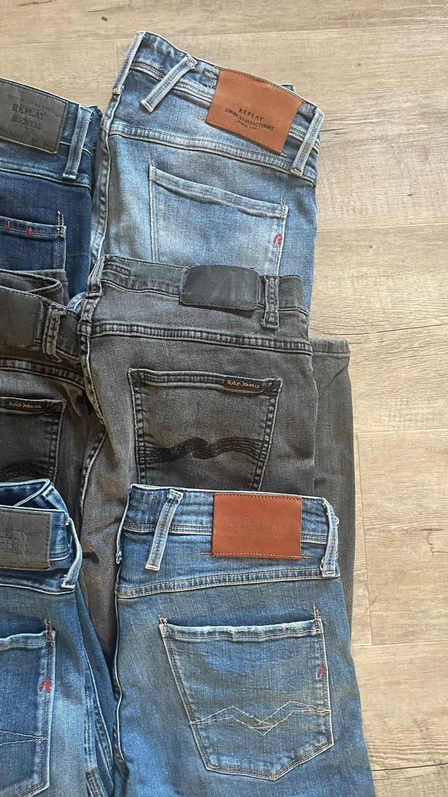 Replay Anbass & Nudie Jeans Bulk x6