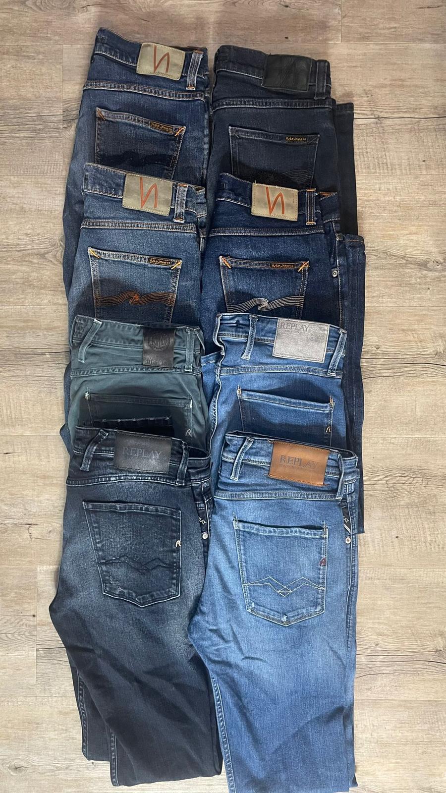 Replay Anbass & Nudie Jeans Bulk x8