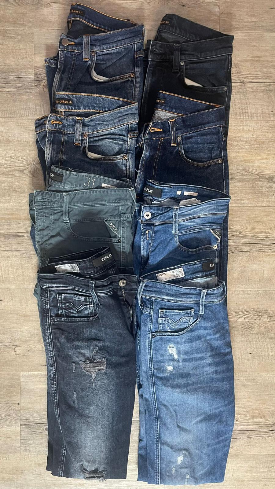 Replay Anbass & Nudie Jeans Bulk x8