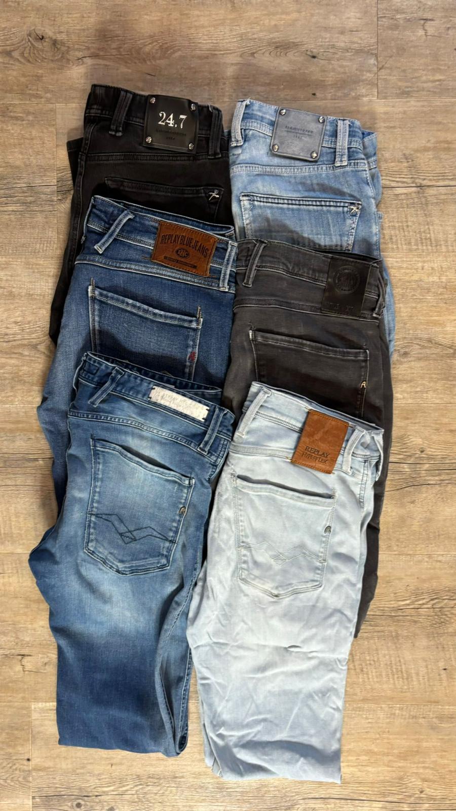 Replay Anbass & Tramarossa Jeans Bulk x6